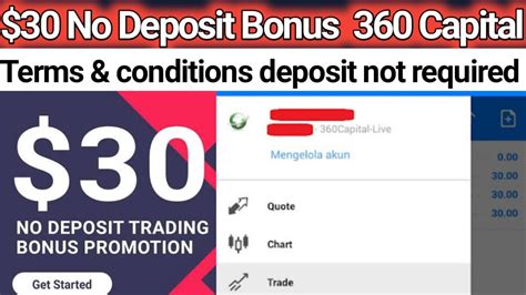 $30 NO DEPOSIT BONUS TERMS AND CONDITIONS .